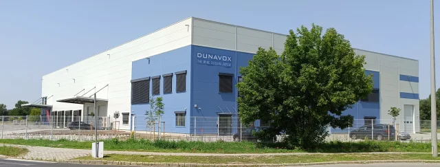 Dunavox új telephely