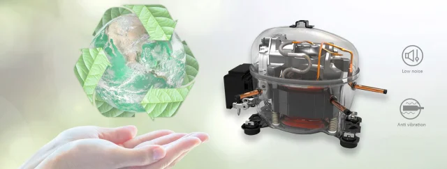 Inverteres kompresszor a Dunavox borhűtőkben – halk működés, energiatakarékosság, stabil hőmérséklet