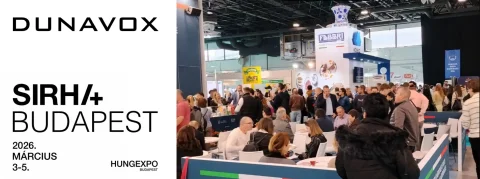 Dunavox megoldások a HoReCa szektor számára – SIRHA Budapest