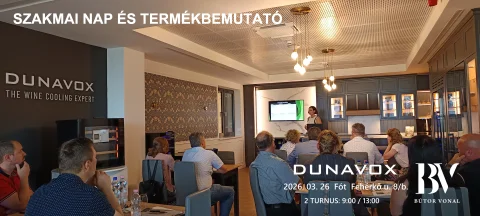 Termékbemutató & szakmai nap – Dunavox x Bútorvonal -> 2026. március 26.