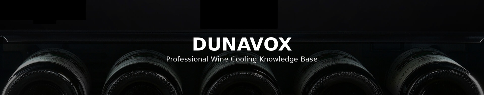 Dunavox professzionális bortároló megoldások — beépíthető oszlopos és teljesen integrált borhűtők